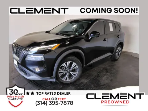 Black 2021 Nissan Rogue SV for sale in Florissant, MO