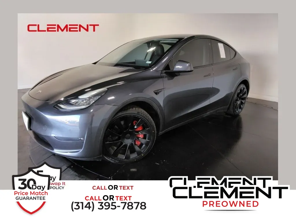 Silver 2021 Tesla Model Y Long Range for sale in Florissant, MO