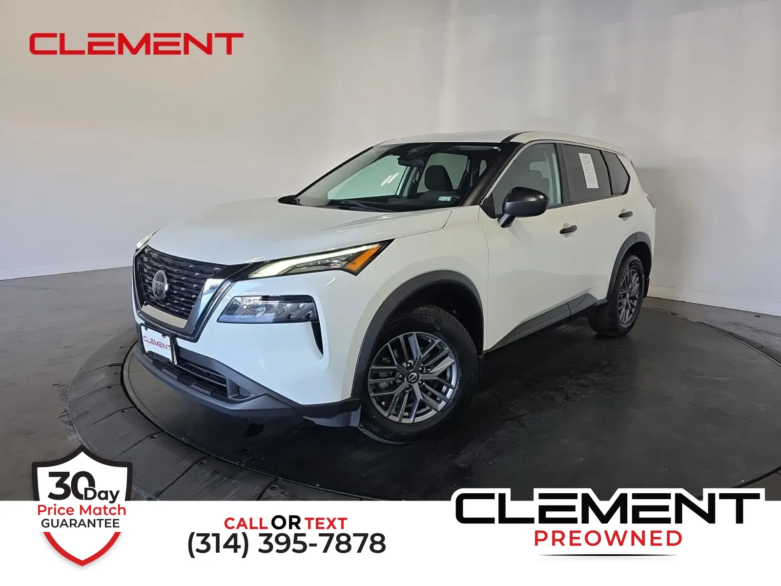 White 2021 Nissan Rogue S for sale in Florissant, MO