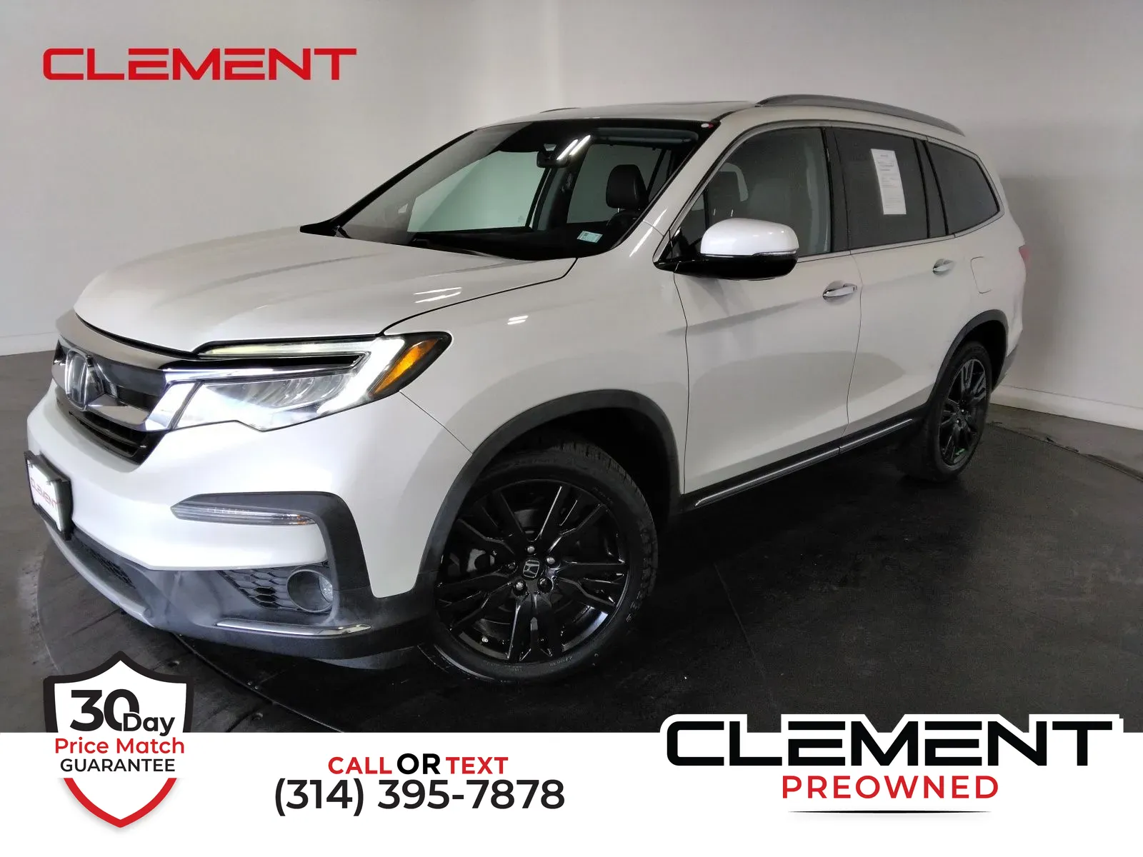 White 2019 Honda Pilot Touring for sale in Florissant, MO