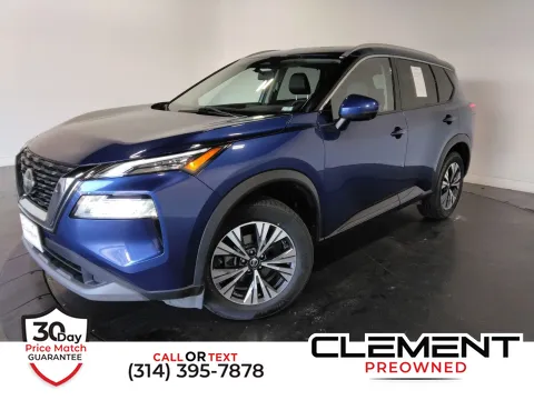 Blue 2021 Nissan Rogue SV for sale in Florissant, MO