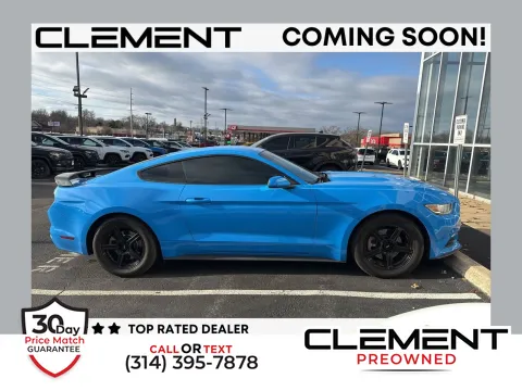Blue 2017 Ford Mustang V6 for sale in Florissant, MO