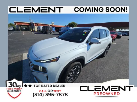 White 2021 Hyundai Santa Fe Limited for sale in Florissant, MO