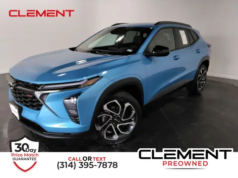 Blue 2025 Chevrolet Trax 2RS for sale in Florissant, MO