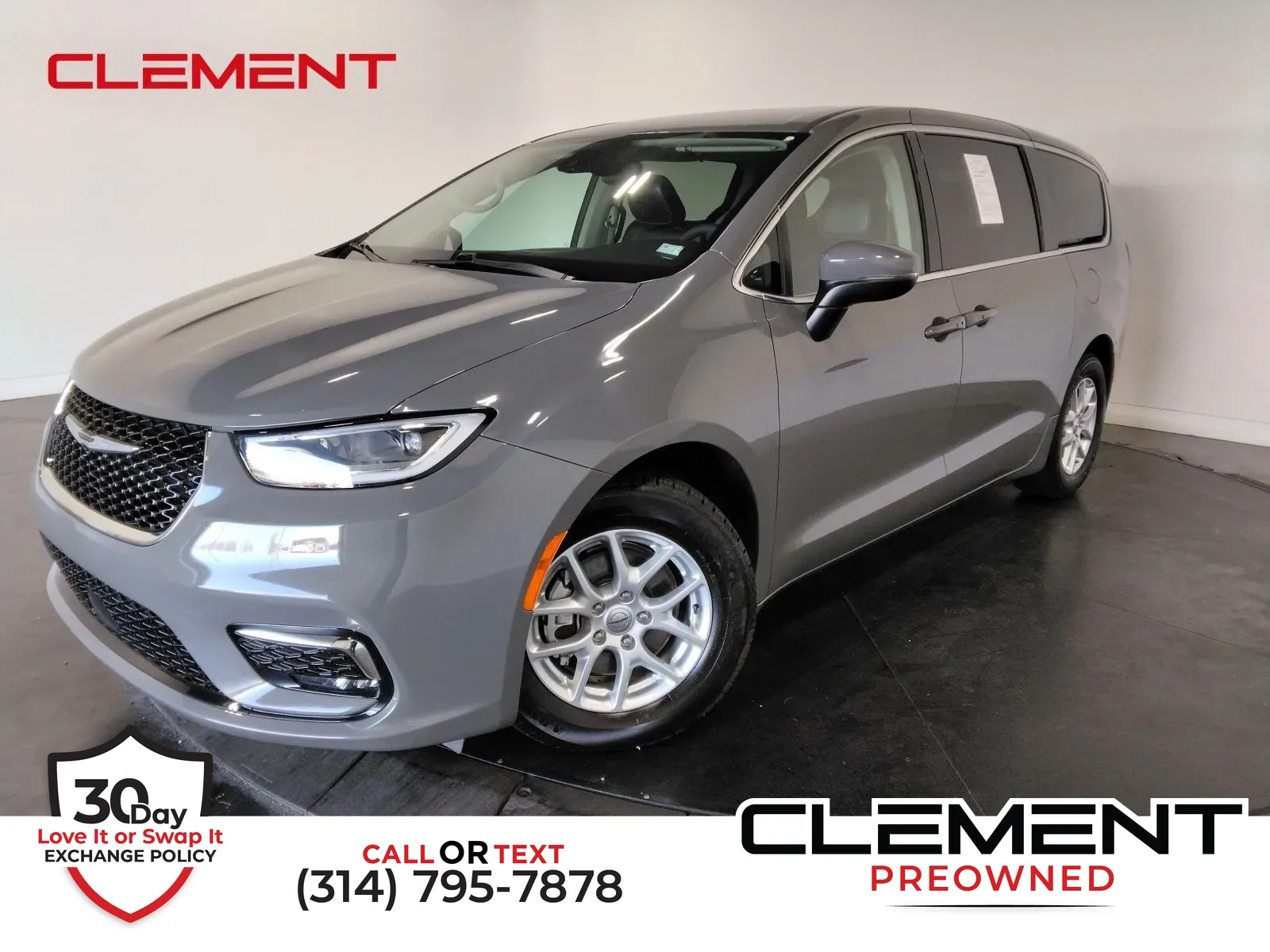 Gray 2023 Chrysler Pacifica Touring L for sale in Florissant, MO