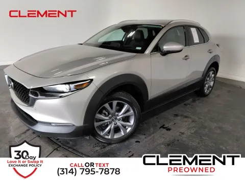 White 2024 Mazda CX-30 2.5 S Premium Package for sale in Florissant, MO