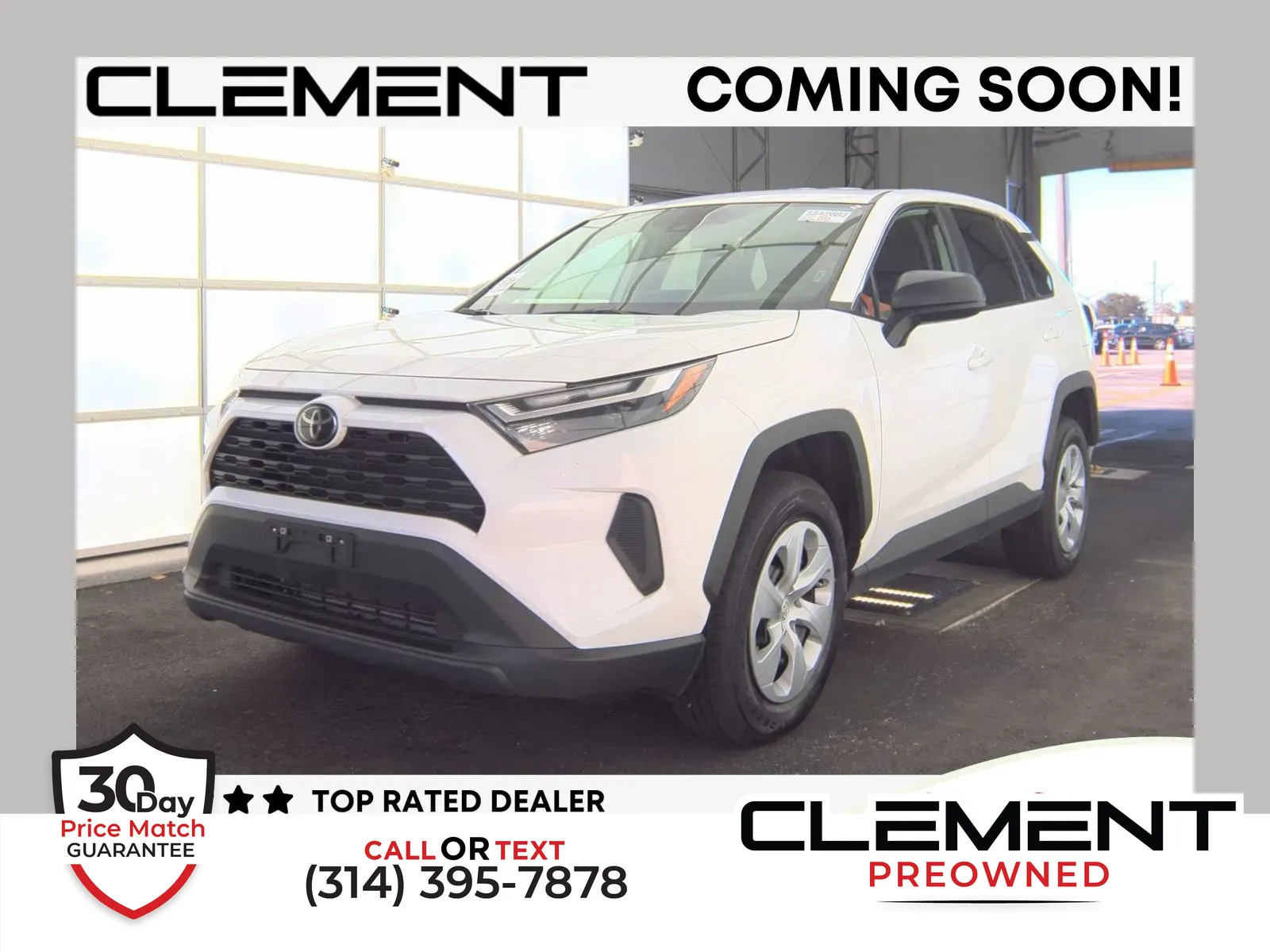 Red 2024 Toyota RAV4 LE for sale in Florissant, MO