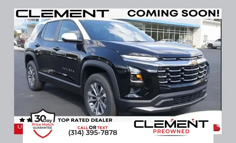 Black 2025 Chevrolet Equinox LT for sale in Florissant, MO