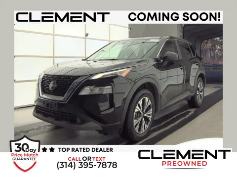 Black 2023 Nissan Rogue SV for sale in Florissant, MO