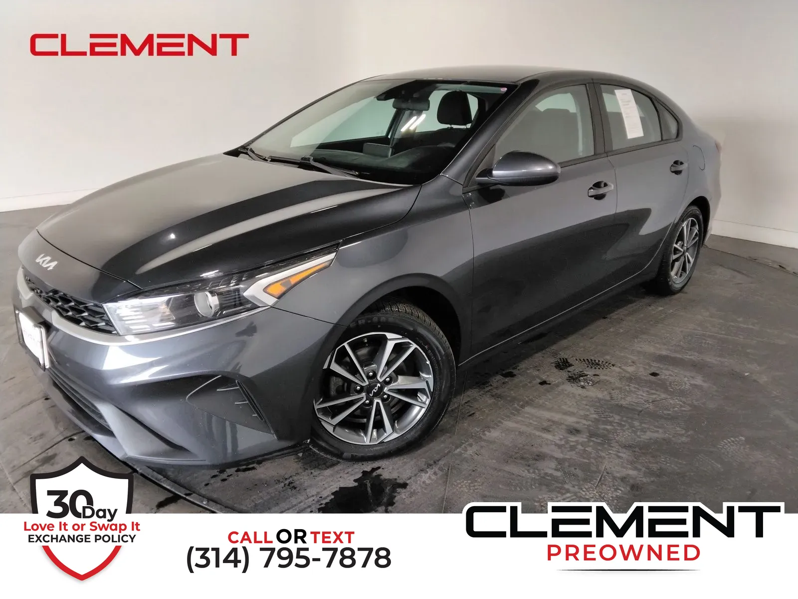 Gray 2023 Kia Forte LXS for sale in Florissant, MO