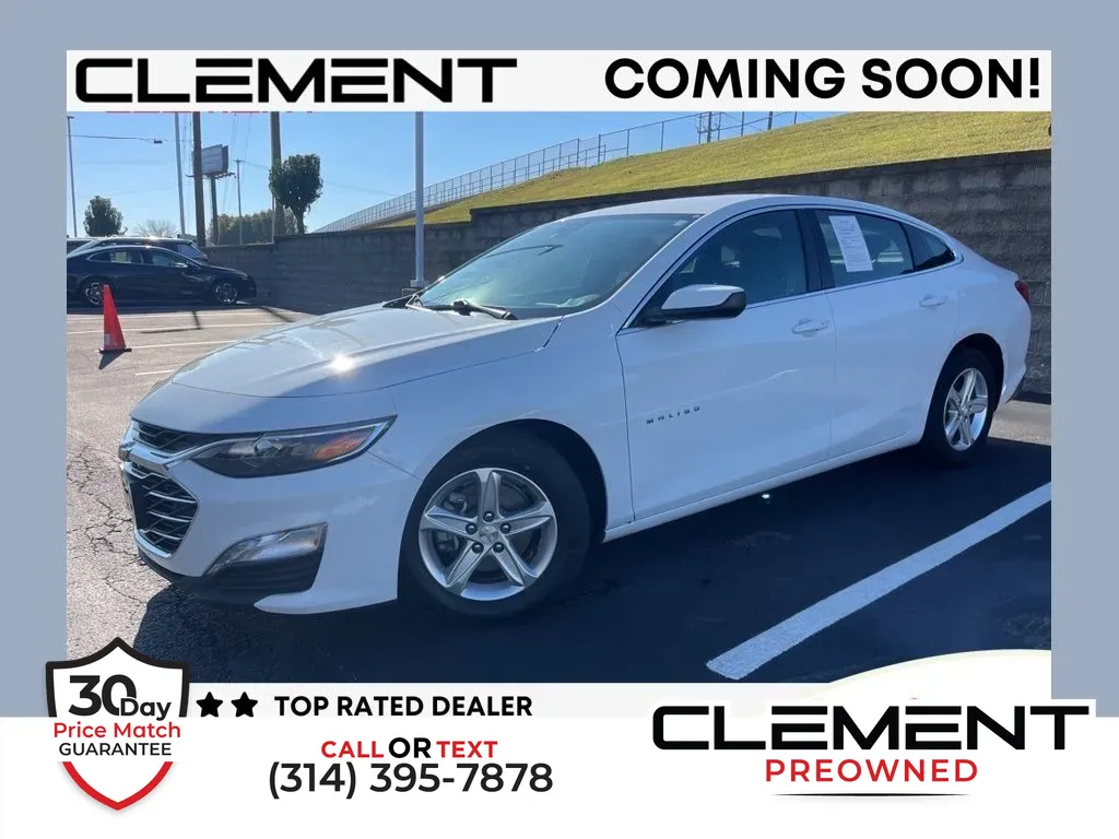White 2022 Chevrolet Malibu LT for sale in Florissant, MO