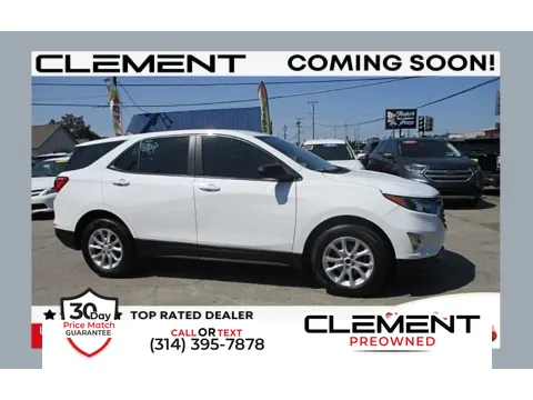 White 2020 Chevrolet Equinox LS for sale in Florissant, MO