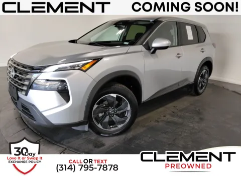 Silver 2024 Nissan Rogue SV for sale in Florissant, MO