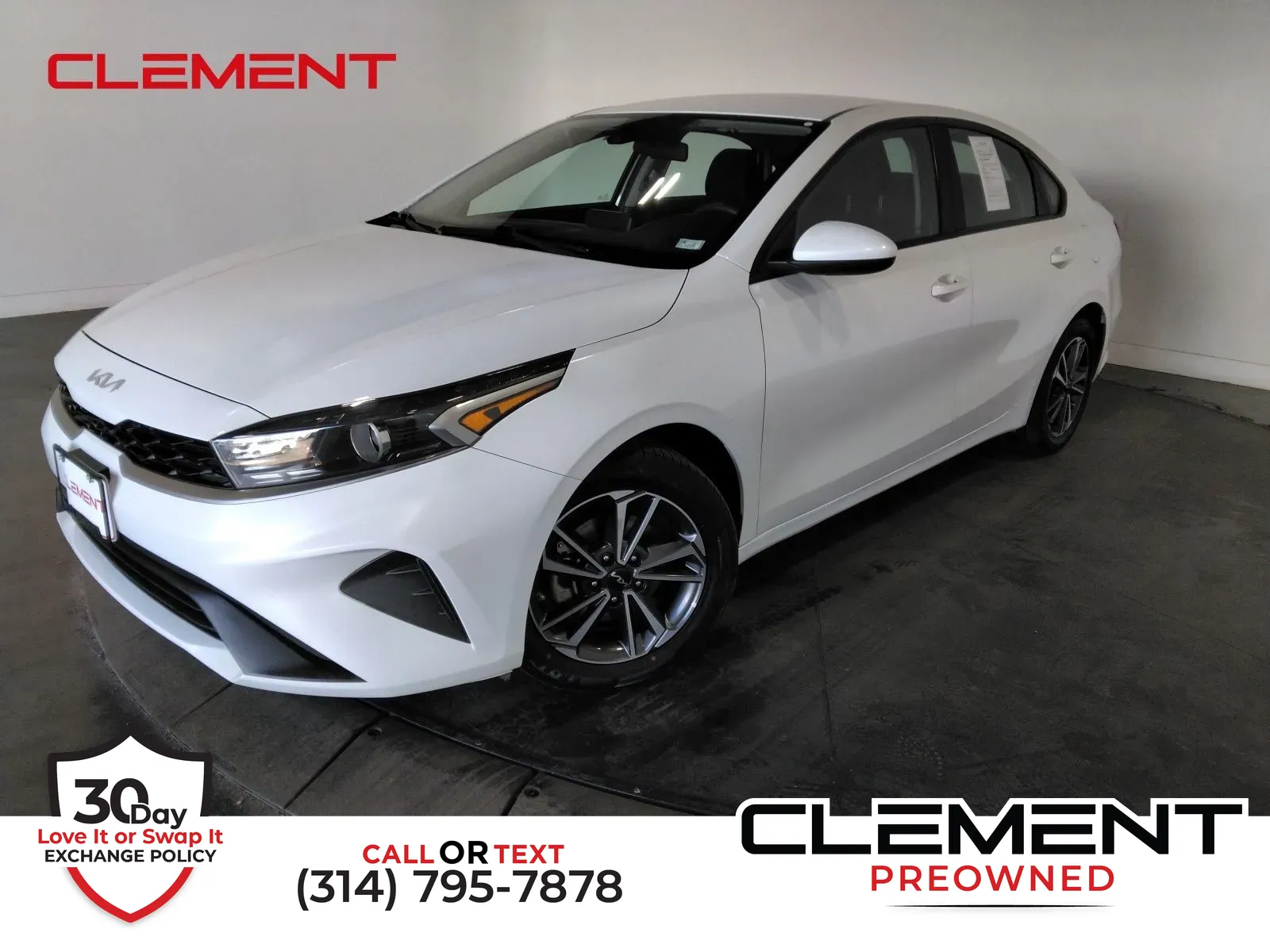 White 2023 Kia Forte LXS for sale in Florissant, MO