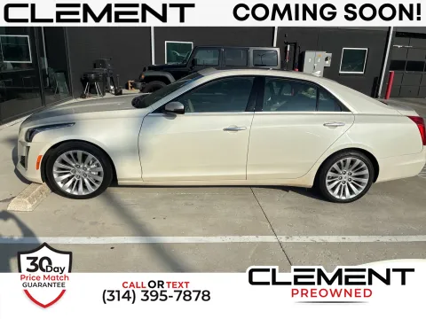 White 2014 Cadillac CTS 3.6L Luxury for sale in Florissant, MO