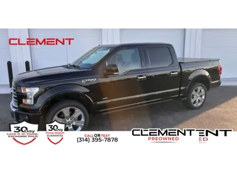 Black 2016 Ford F-150 Limited for sale in Florissant, MO