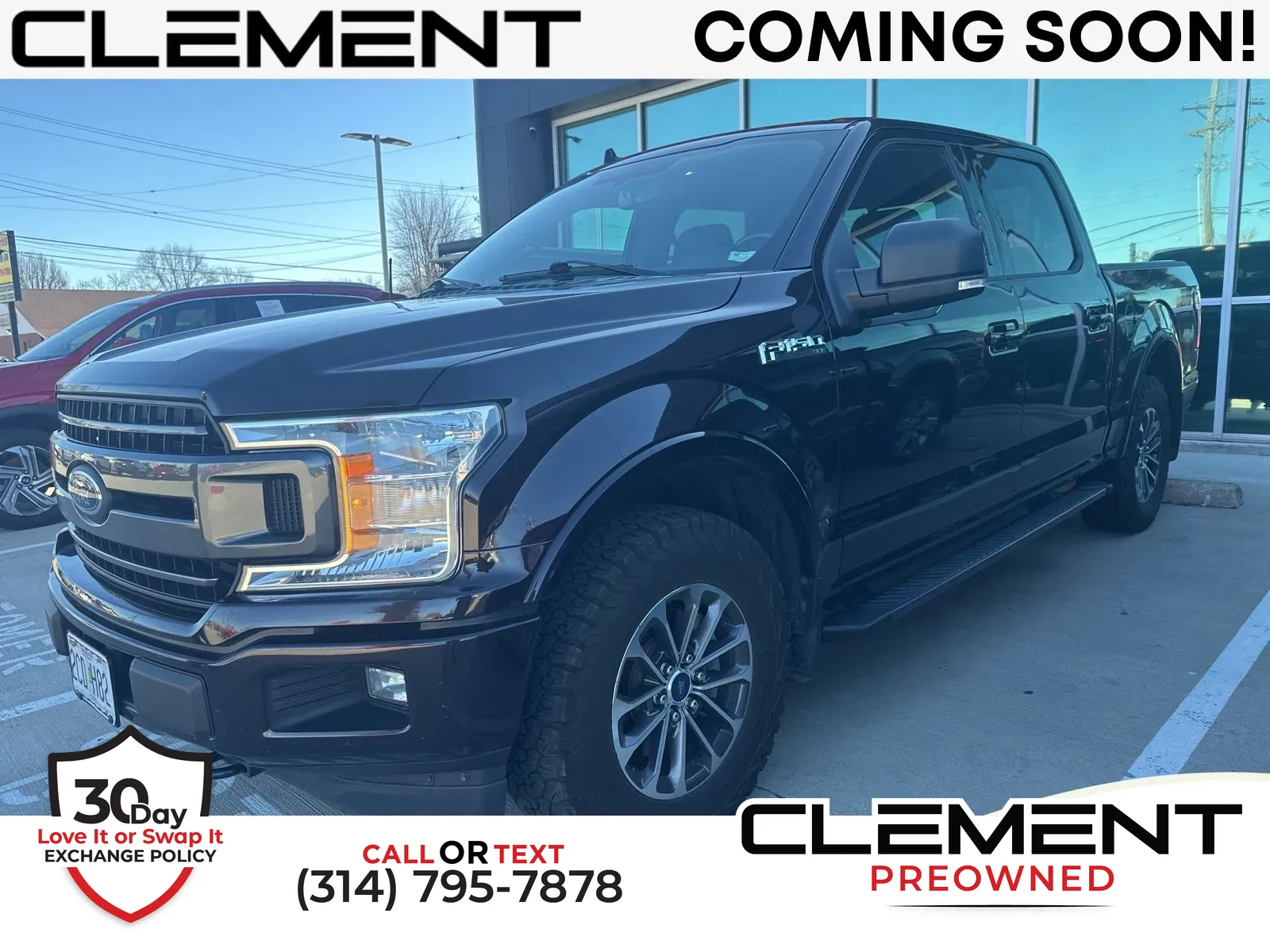 Red 2018 Ford F-150 XLT for sale in Florissant, MO