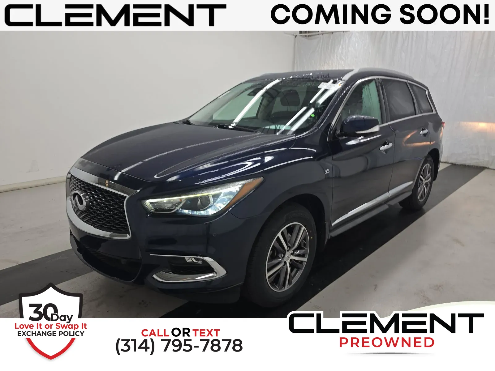 Blue 2019 INFINITI QX60 LUXE for sale in Florissant, MO