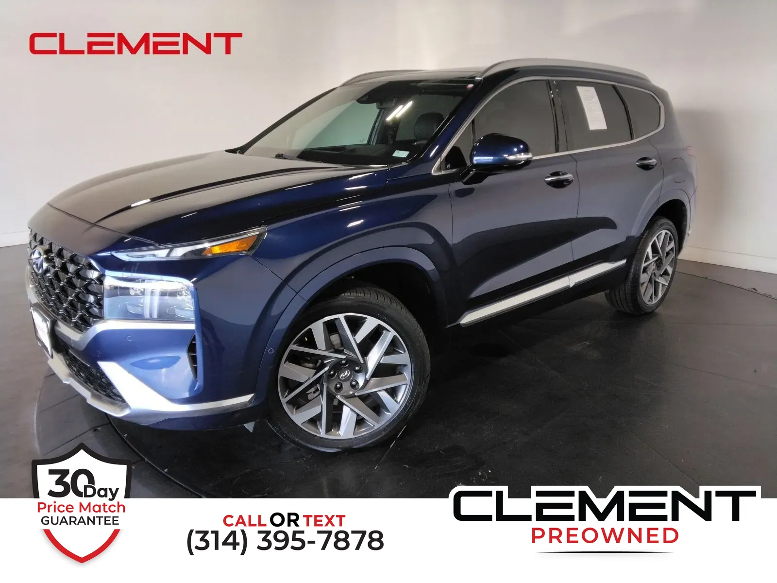 Blue 2022 Hyundai Santa Fe Calligraphy for sale in Florissant, MO