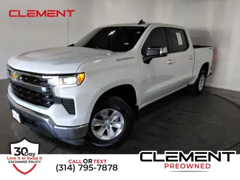 White 2023 Chevrolet Silverado 1500 LT for sale in Florissant, MO