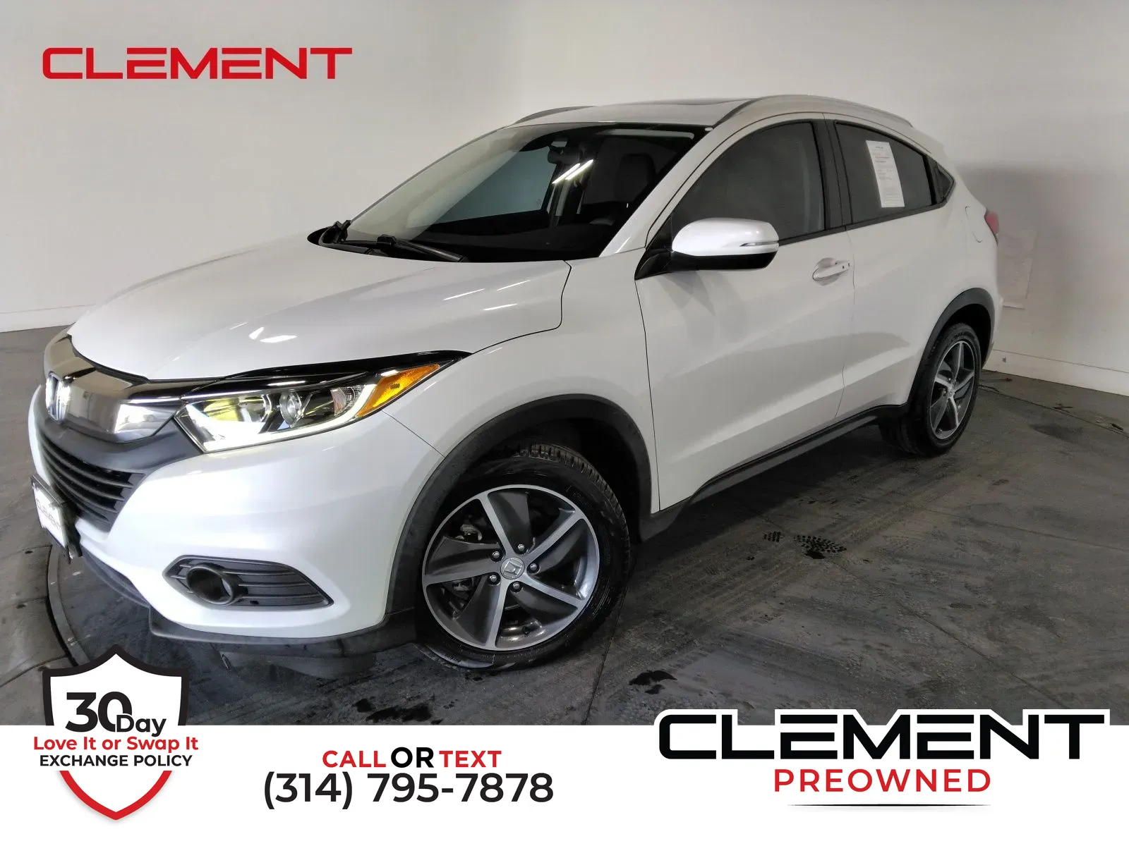 White 2022 Honda HR-V EX for sale in Florissant, MO