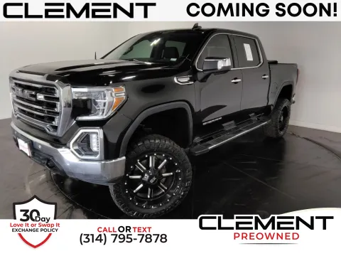 Black 2019 GMC Sierra 1500 SLT for sale in Florissant, MO