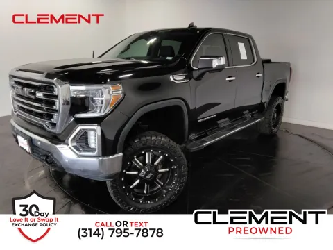 Black 2019 GMC Sierra 1500 SLT for sale in Florissant, MO