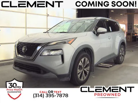 Silver 2021 Nissan Rogue SV for sale in Florissant, MO