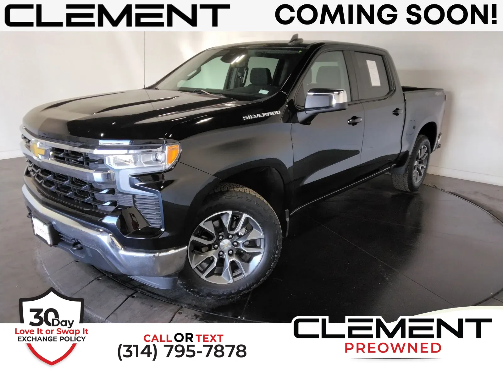 Black 2023 Chevrolet Silverado 1500 LT for sale in Florissant, MO