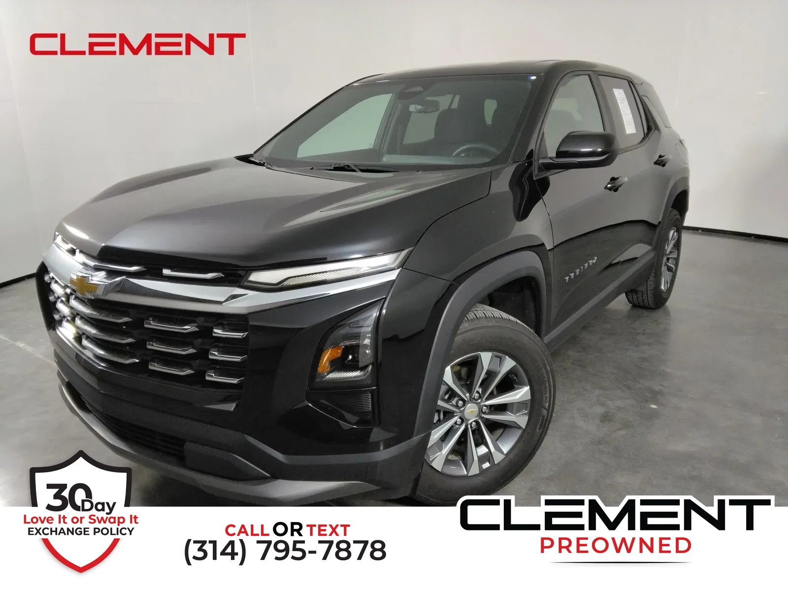 Black 2025 Chevrolet Equinox LT for sale in Florissant, MO