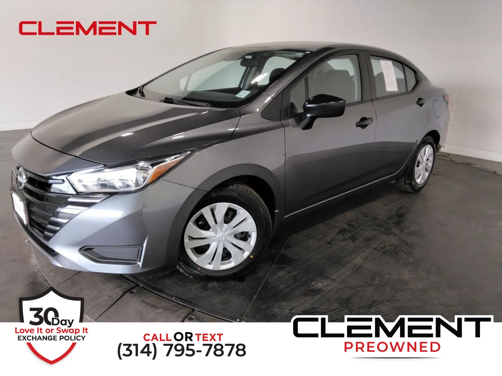 Gray 2024 Nissan Versa 1.6 S for sale in Florissant, MO