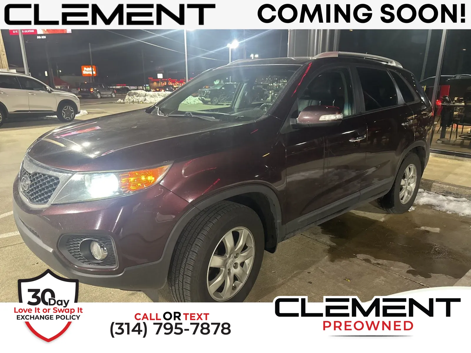 Red 2011 Kia Sorento LX for sale in Florissant, MO