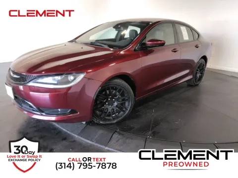 Red 2016 Chrysler 200 S for sale in Florissant, MO