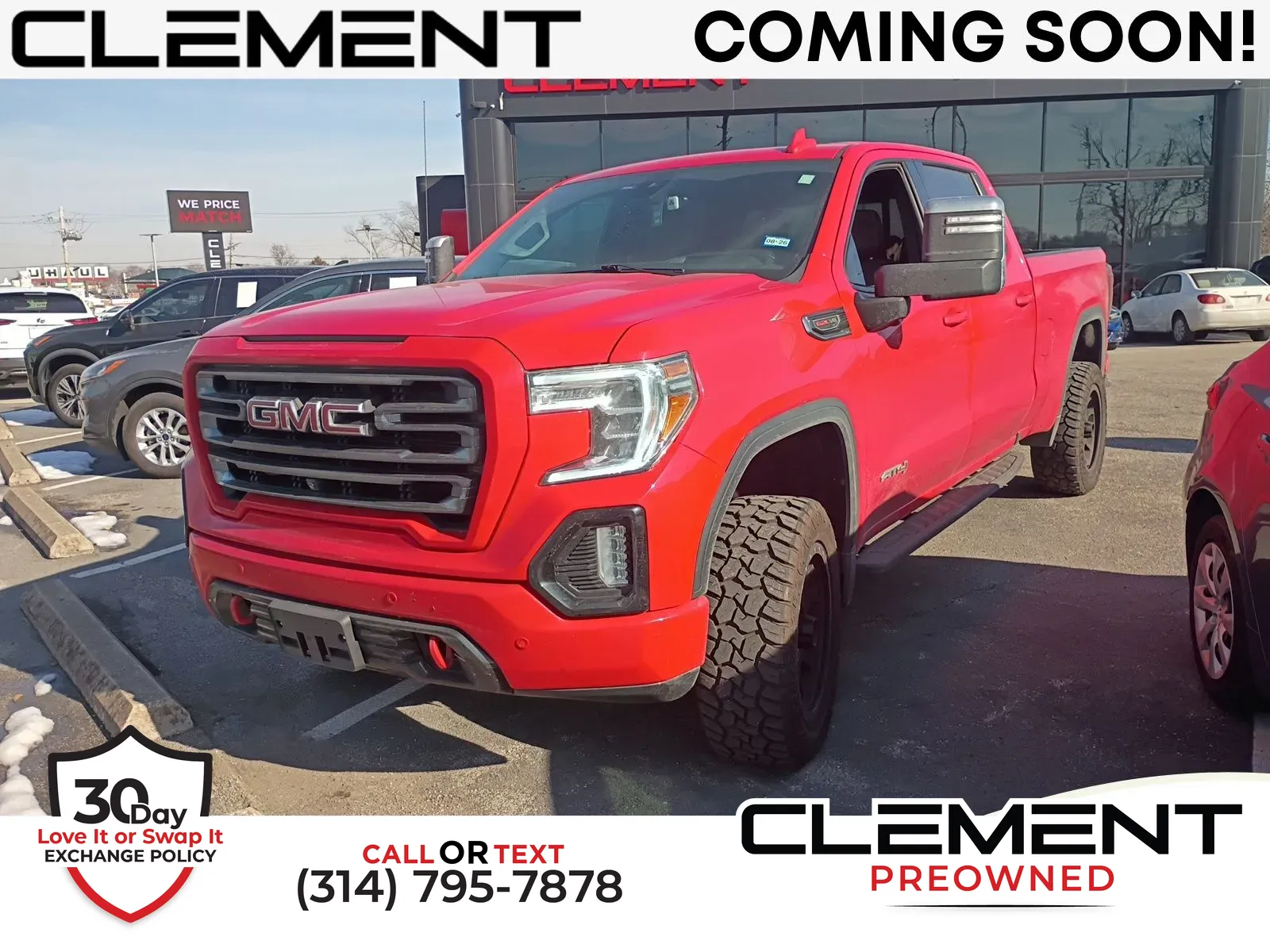Red 2021 GMC Sierra 1500 AT4 for sale in Florissant, MO