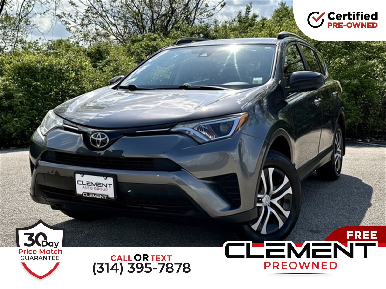 Silver 2018 Toyota RAV4 LE for sale in Florissant, MO