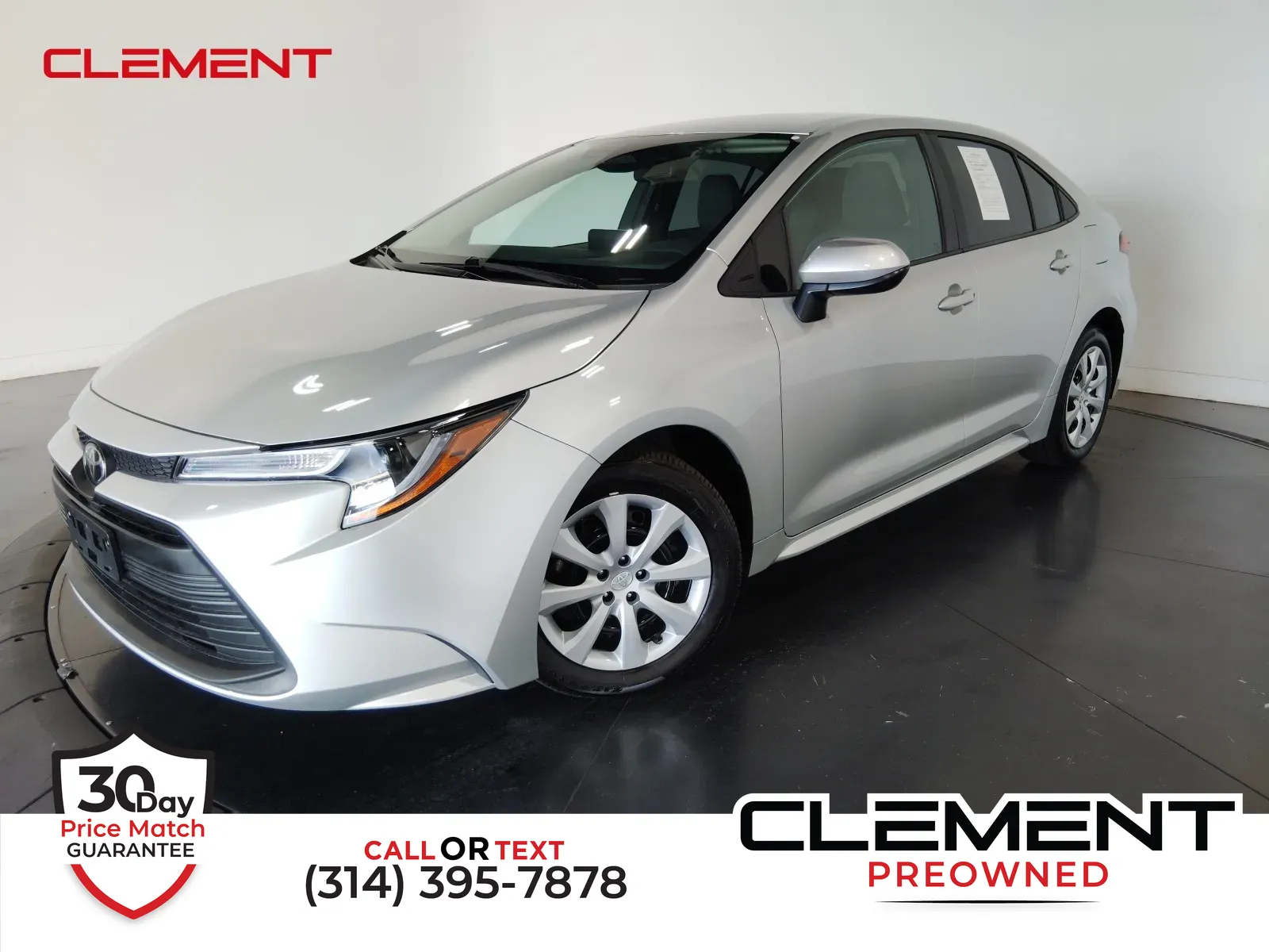 Silver 2024 Toyota Corolla LE for sale in Florissant, MO
