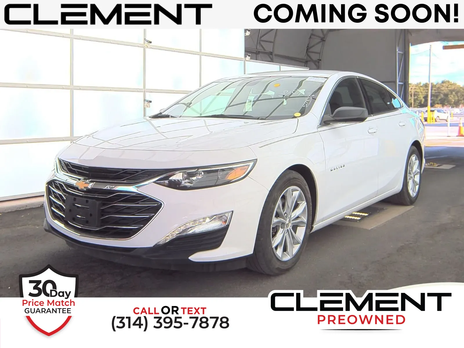 White 2023 Chevrolet Malibu LT for sale in Florissant, MO