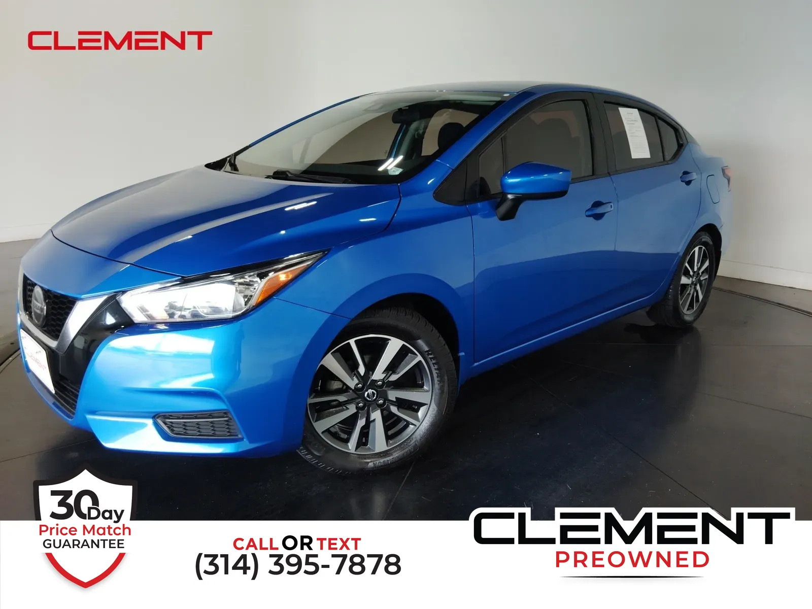 Blue 2022 Nissan Versa 1.6 SV for sale in Florissant, MO