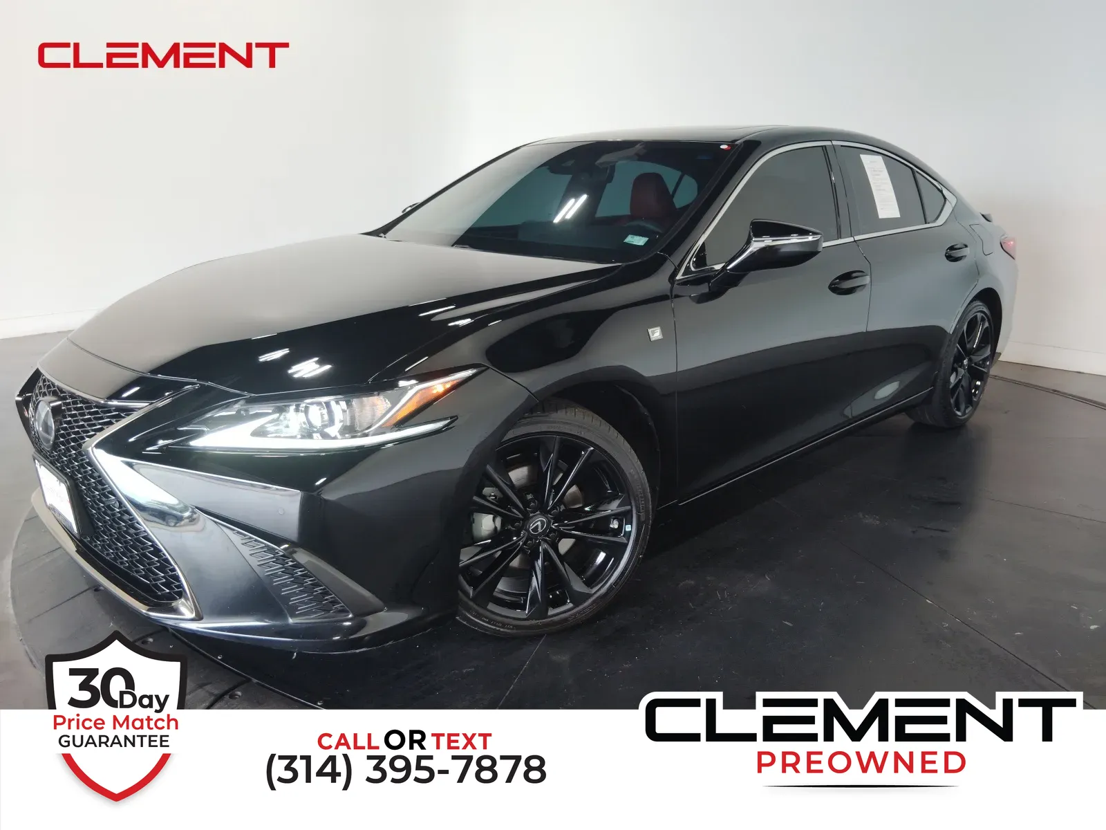Black 2023 Lexus ES 350 F Sport for sale in Florissant, MO
