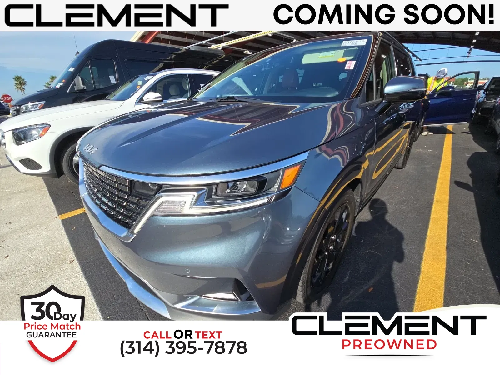 Blue 2022 Kia Carnival SX Prestige for sale in Florissant, MO