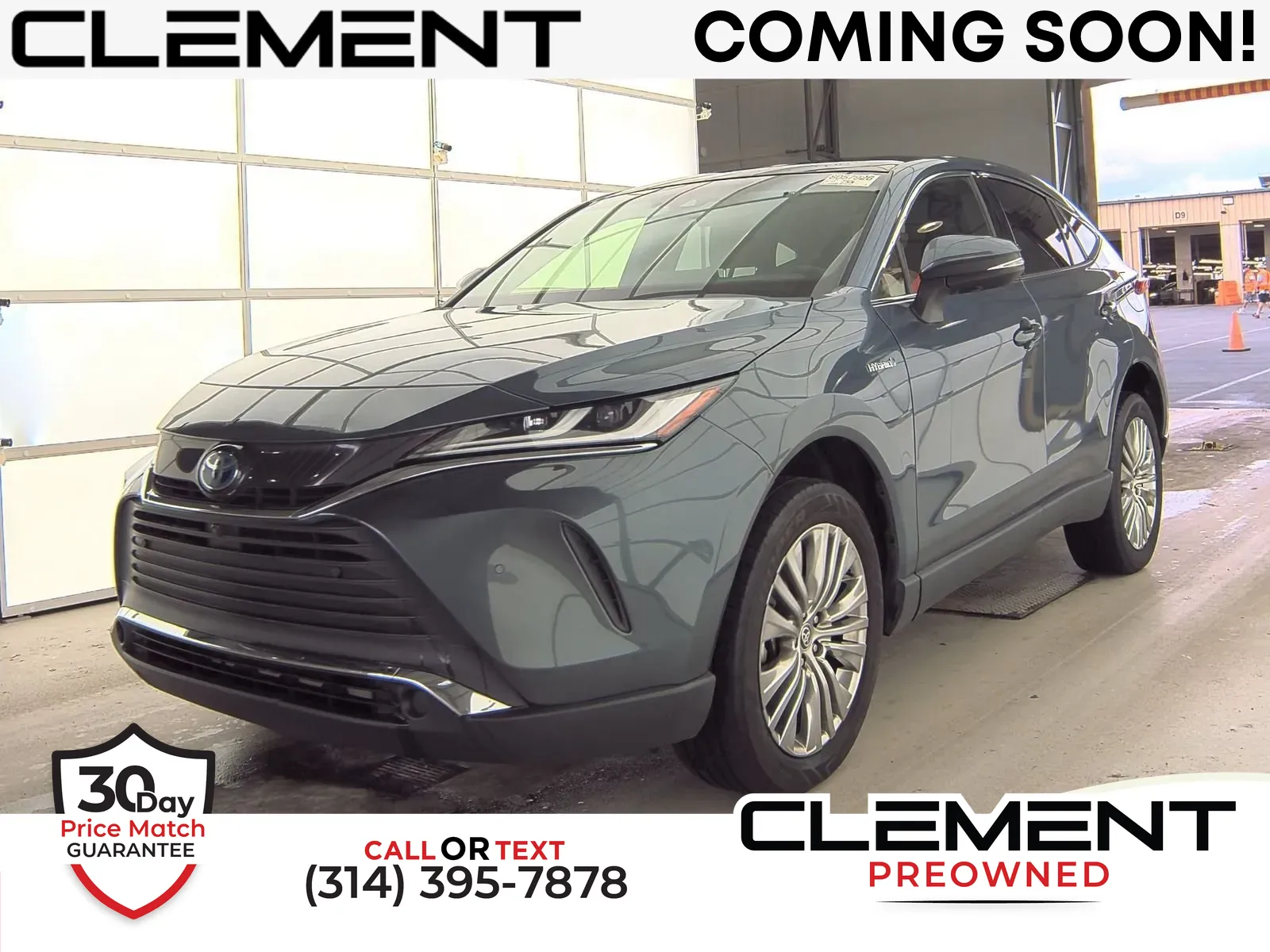 Gray 2021 Toyota Venza LE for sale in Florissant, MO