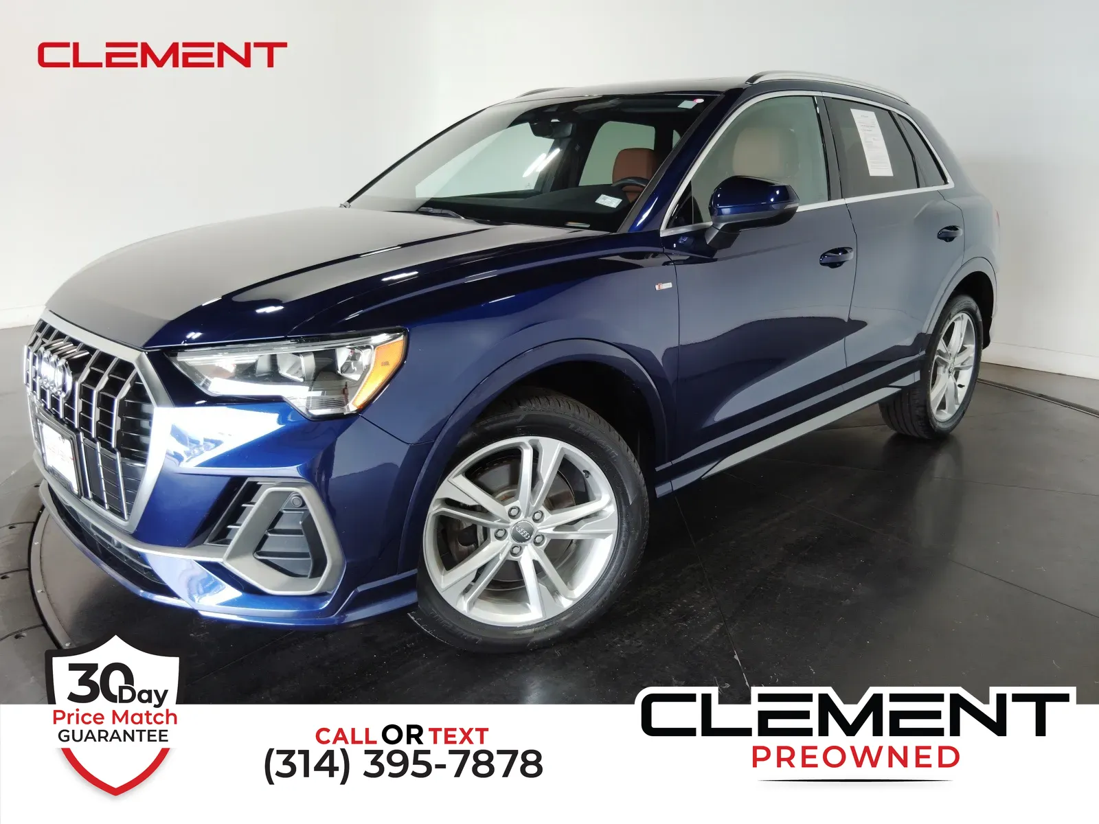 Blue 2021 Audi Q3 Premium for sale in Florissant, MO
