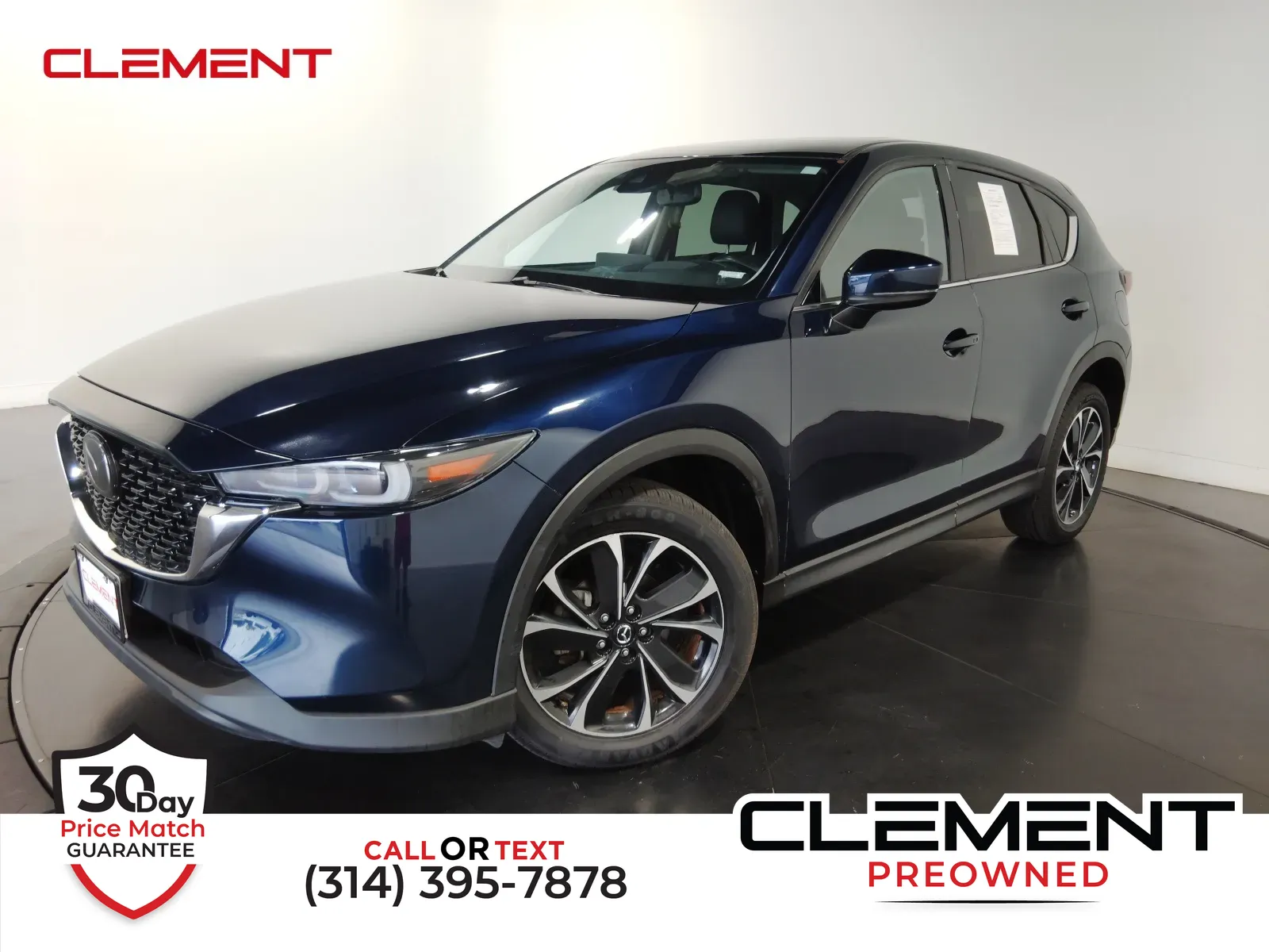 Blue 2022 Mazda CX-5 2.5 S Premium Plus Package for sale in Florissant, MO