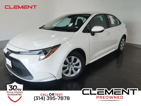 White 2022 Toyota Corolla LE for sale in Florissant, MO