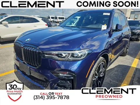 Blue 2021 BMW X7 xDrive40i for sale in Florissant, MO