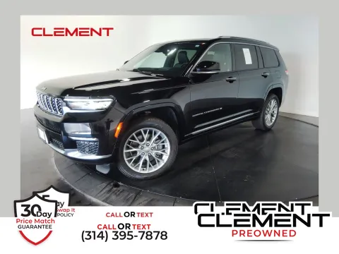 Black 2022 Jeep Grand Cherokee L Summit for sale in Florissant, MO