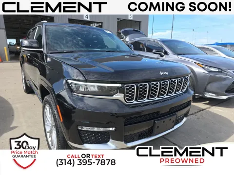 Black 2022 Jeep Grand Cherokee L Summit for sale in Florissant, MO