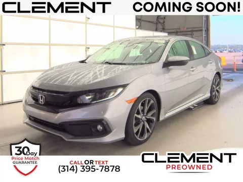 Silver 2020 Honda Civic Sport for sale in Florissant, MO