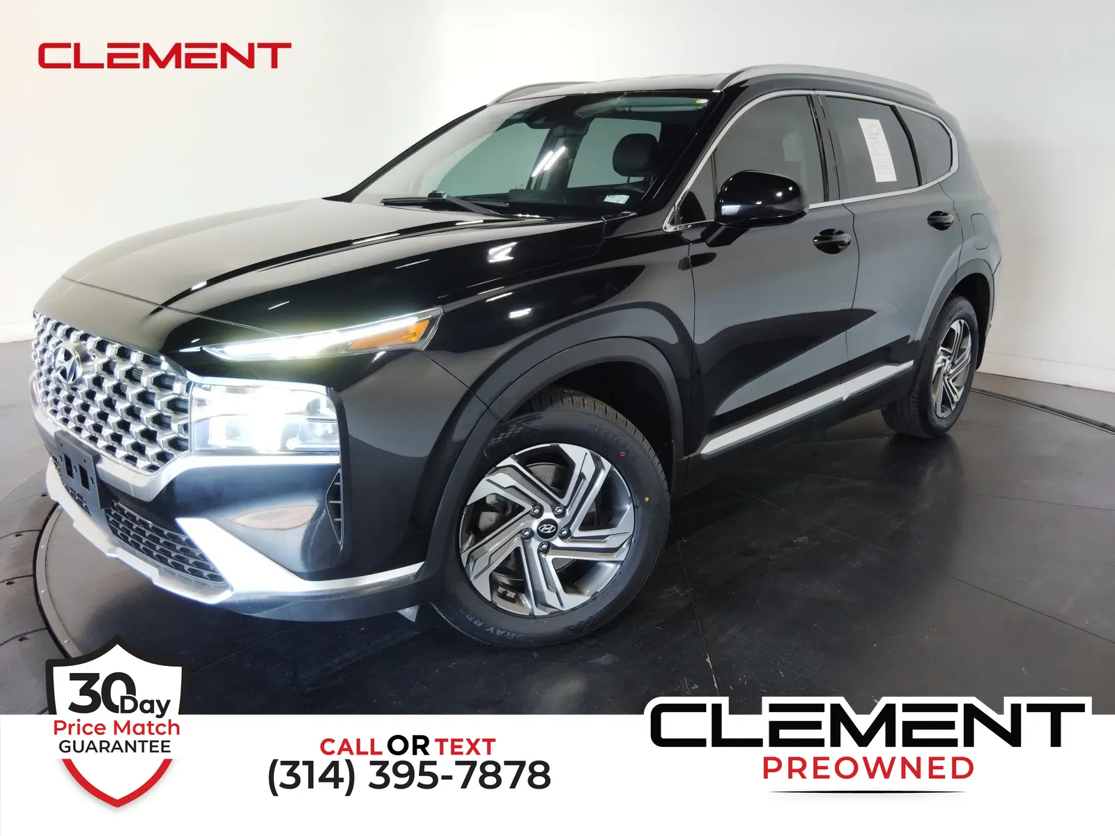 Black 2022 Hyundai Santa Fe SEL for sale in Florissant, MO
