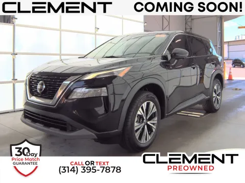 Black 2021 Nissan Rogue SV for sale in Florissant, MO